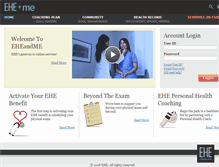 Tablet Screenshot of eheandme.com